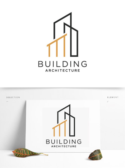 M号信件 房地产改造Logo